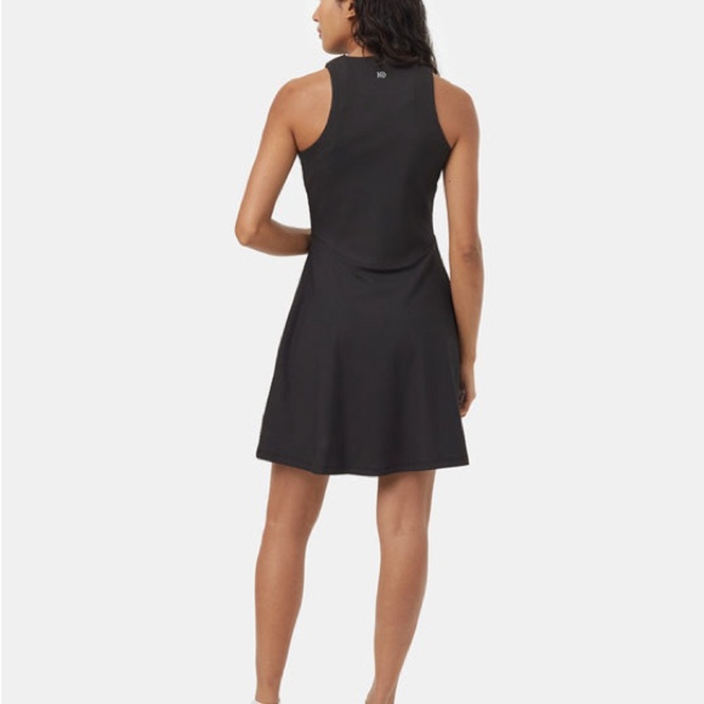 Tentree Tech Rib Black Dress